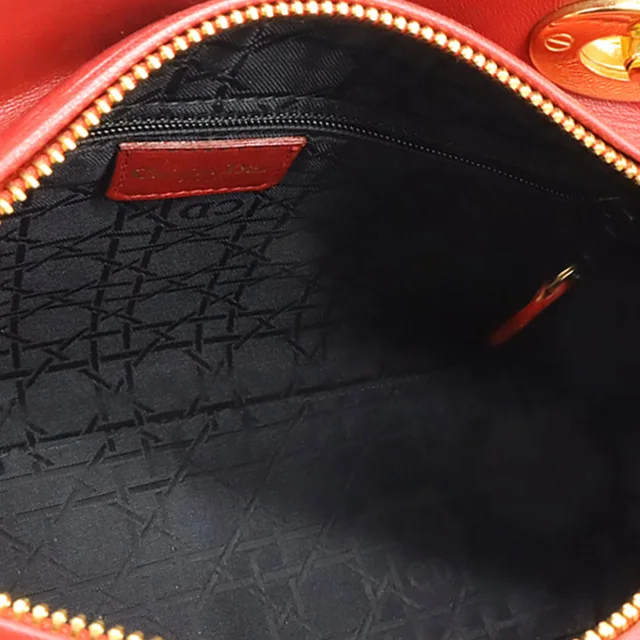 Dior Medium Lambskin Cannage Lady in Lambskin from HEWI, photo 3 of 5