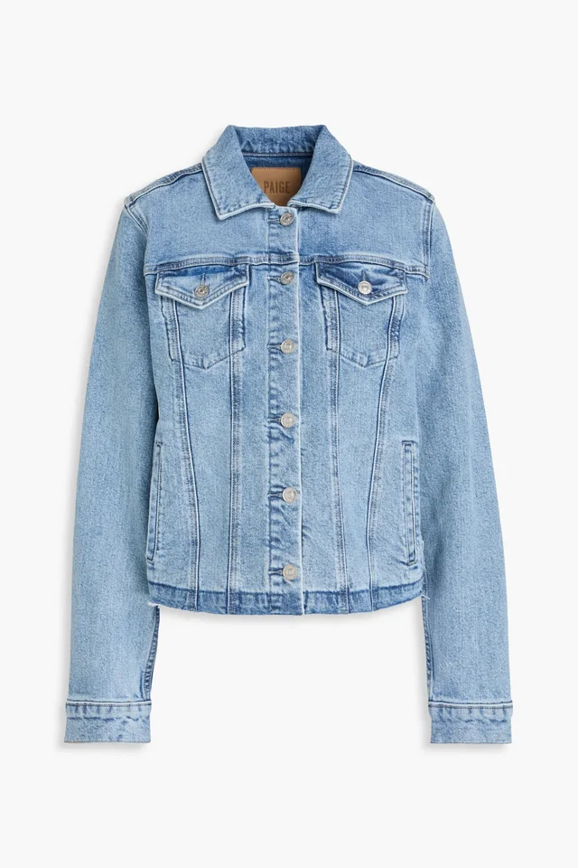 Paige Rowan Faded Denim Jacket in Blue from THE OUTNET, photo 1 of 1