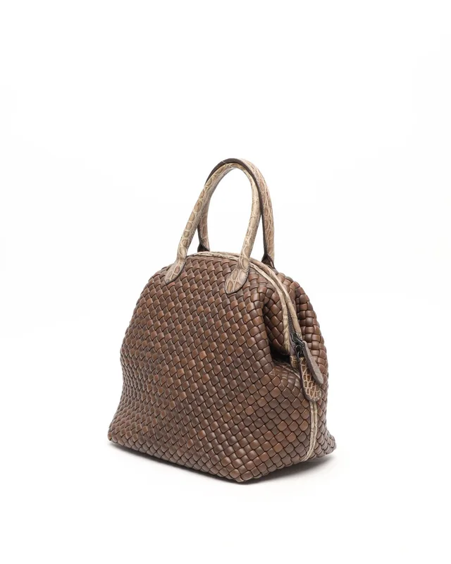 Bottega Veneta Intrecciato Top Handle Bag in Woven leather from A Retro Tale, photo 2 of 12