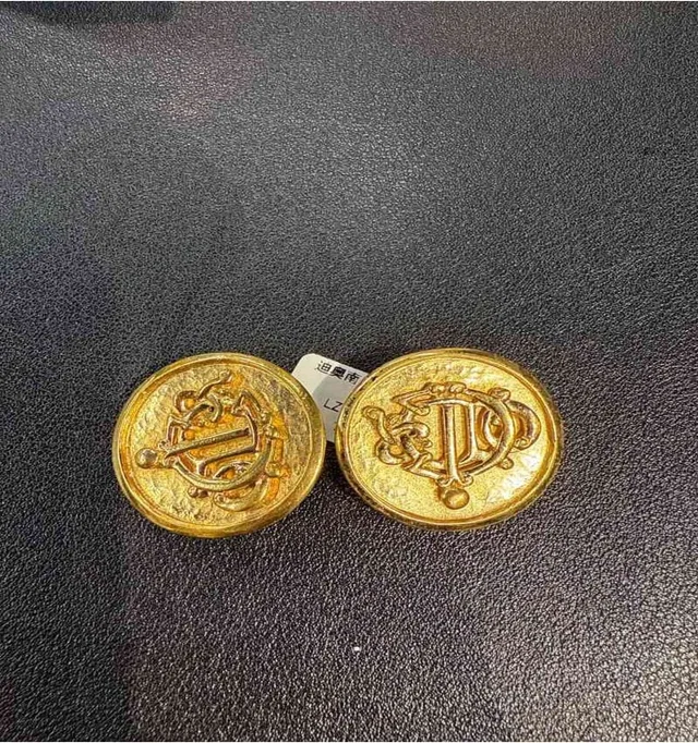 Dior Pumpkin Carriage Ear Clips from Luxury Promise