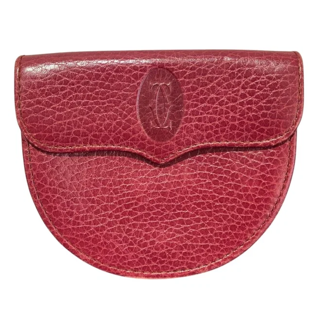 Cartier Leather Coin Case in Leather from LuxUness