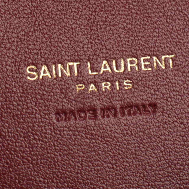 Saint Laurent Paloma Pochette Red Patent Clutch Rot in Rot Patent leather from Buddy And Selly, photo 5 of 9