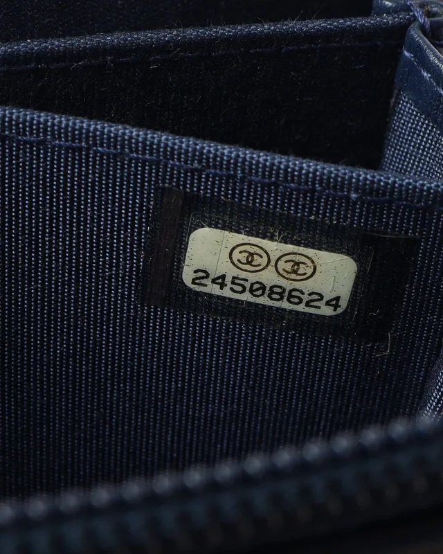 Chanel Boy Lambskin Zip Around Card Holder in Lambskin from A Retro Tale, photo 8 of 8