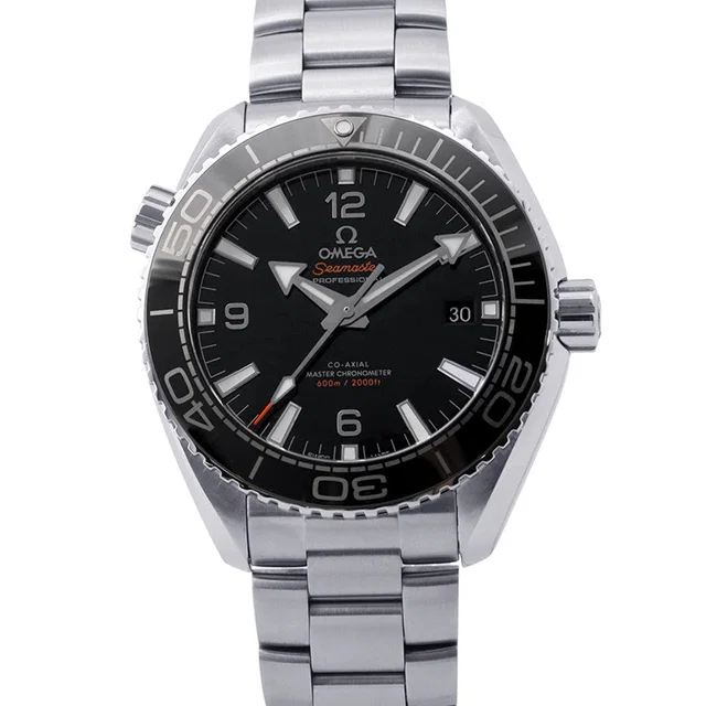 Omega Seamaster Planet Ocean600M Co-Axial Master Chronometer W43.5mm Stainless Steel Black… in Black from GALLERY RARE