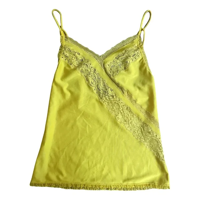 Balenciaga Camisole Top in yellow Silk from Poshmark