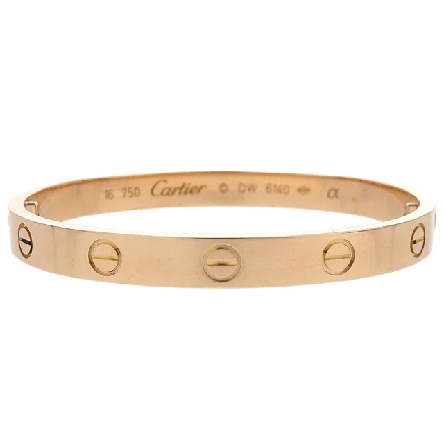 Cartier Love Bracelet Bangle 750 #16 Jewelry from AMORE Vintage Tokyo