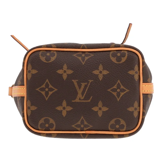 Louis Vuitton Nano Noé shoulder bag in brown Monogram canvas and natural leather in Brown Coated canvas from Collector Square, photo 3 of 3