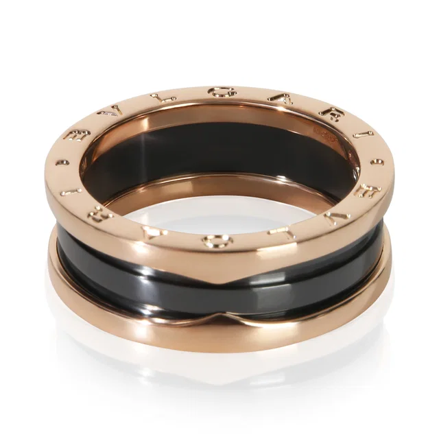 Bvlgari Rose Gold B.zero1 Ring 18k in Pink from HEWI