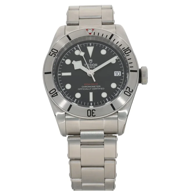 Tudor Bay 79730 41mm Stainless Steel Watch in Black from H&T