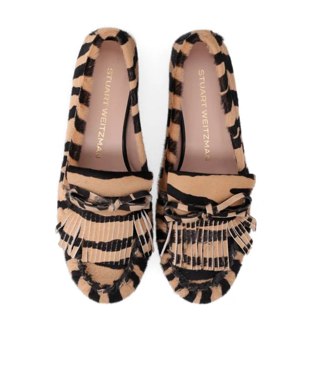 Stuart Weitzman Britt fringed loafer, photo 4 of 5 from SENSER