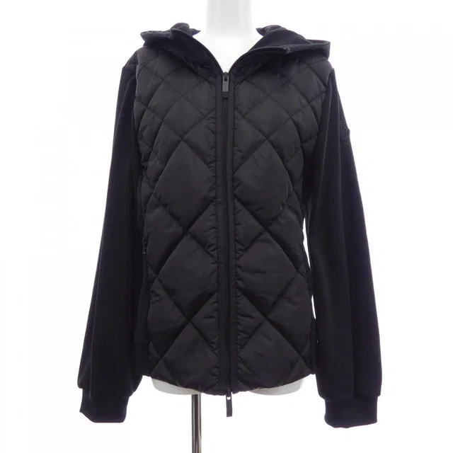 Moncler Down Jacket Black in Black from The Reluxe