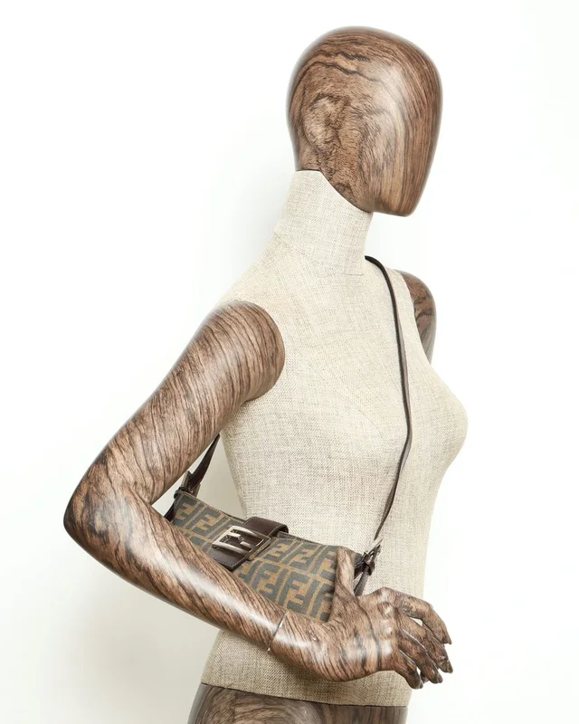 Fendi Zucca Crossbody Bag in Canvas from A Retro Tale, photo 7 of 8