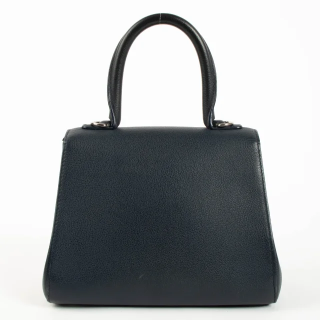 Delvaux Navy Rodeo Calf Brillant Mini Bag in Navy Calfskin from Labellov, photo 4 of 6