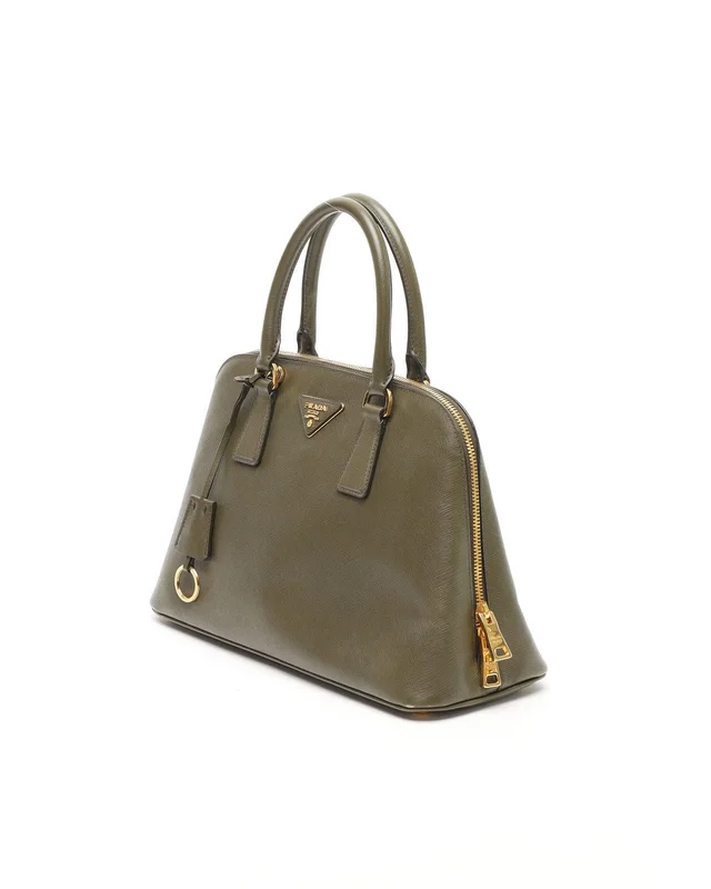 Prada Saffiano Lux Promenade Top Handle Bag in Saffiano leather from A Retro Tale, photo 2 of 16