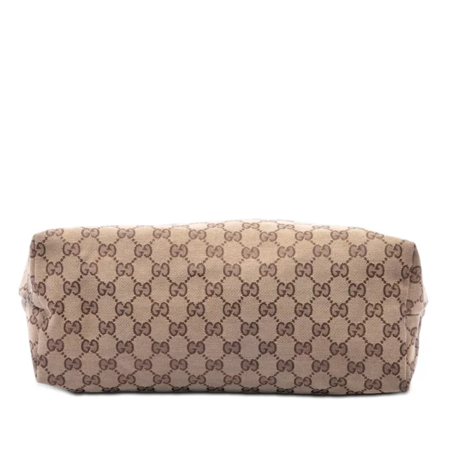Beige Gucci GG Canvas Web Crossbody in Beige Canvas from Designer Revival, photo 2 of 2