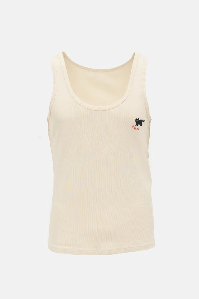 Gucci 2021 Distressed Logo Tank Top from VSP Consignment