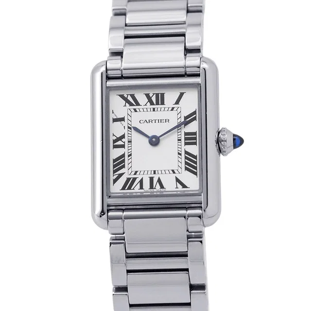 Cartier Tank mast SM H29.5mm×W22mm Stainless Steel Silver DialWSTA0051 in Silver from GALLERY RARE