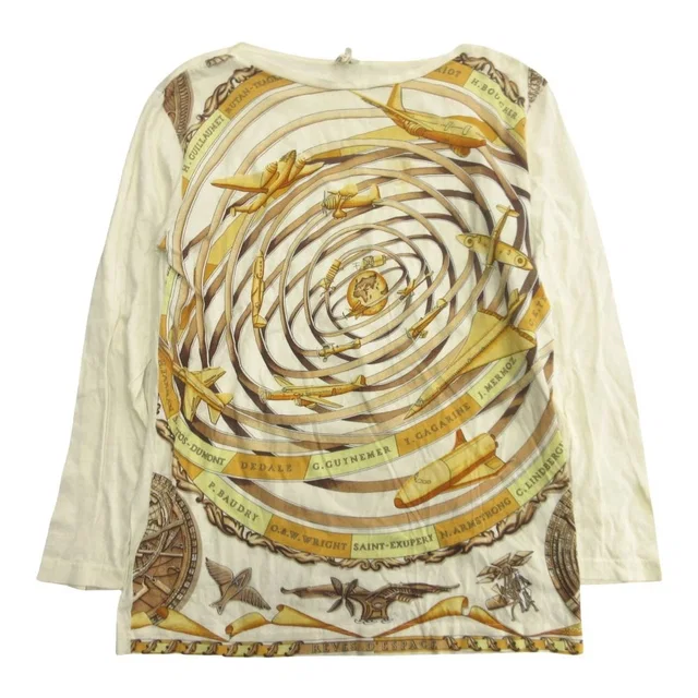 Hermès Martin Margiela Era Reves D'espace Dream Space Long T-Shirt Long Sleeve from The Reluxe