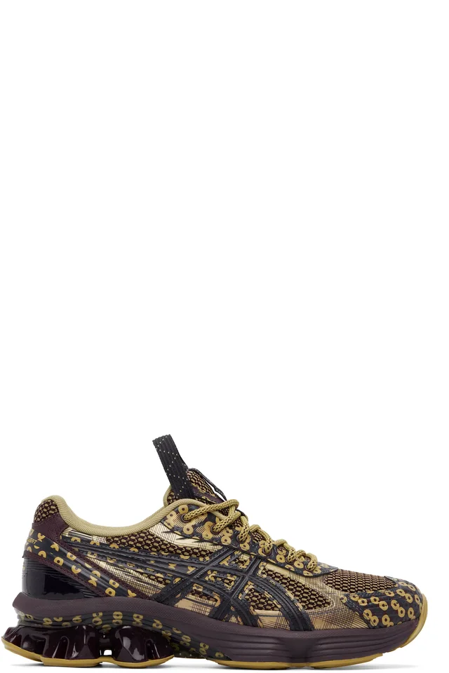 Khaki Kiko Kostadinov Edition US7-S Gel-Kinetic Fluent Sneakers, image 1 of 1 from SSENSE