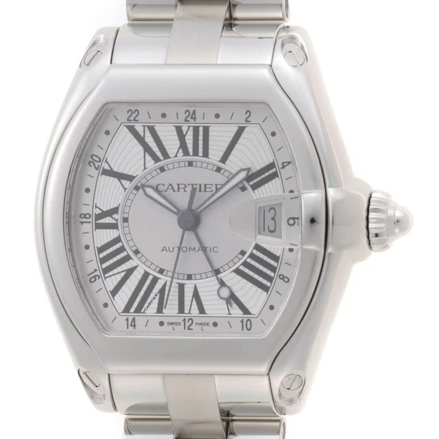 Cartier Loadstar GMT Stainless Silver in Silver from The Reluxe