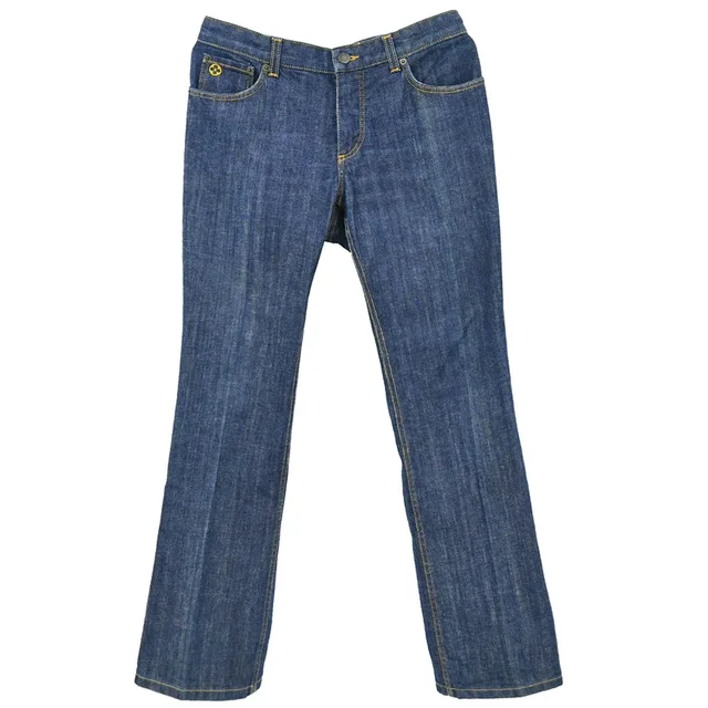 Louis Vuitton 2008 Denim Long Pants Indigo #42 in Denim from AMORE Vintage Tokyo