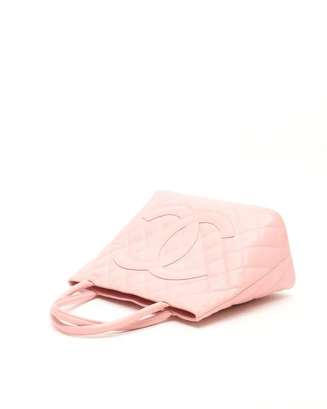Chanel Caviar Medallion Tote Bag in Caviar leather from A Retro Tale, photo 5 of 14