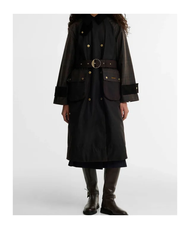 Barbour Elva Waxed Trench Coat from SENSER, photo 1 of 1