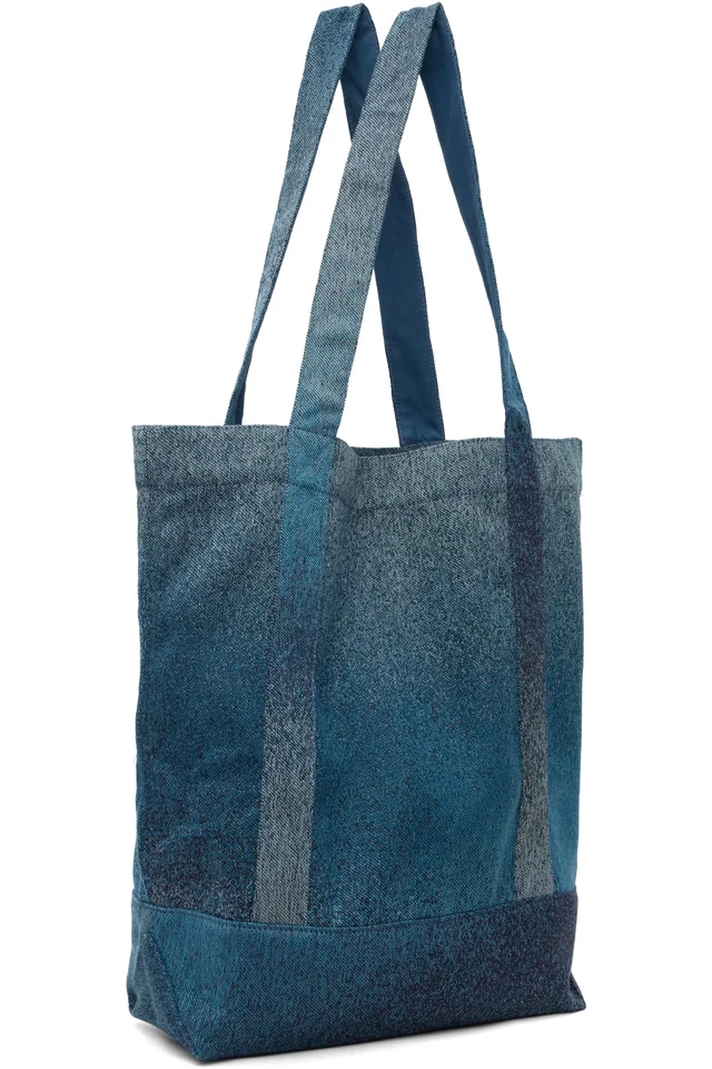 Sanderlak SSENSE Exclusive Blue Maharam Edition Jacquard Tote, photo 2 of 2 from SSENSE