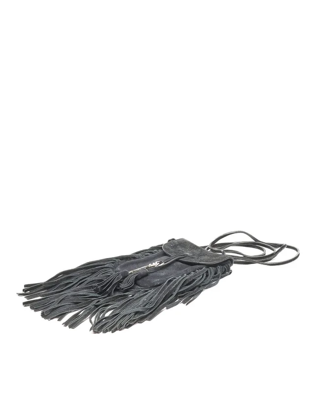 Saint Laurent Anita Fringe Suede Bag in Suede from A Retro Tale, photo 4 of 8