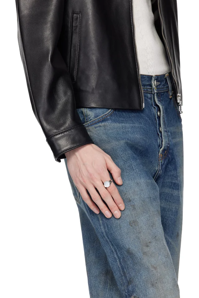 Emanuele Bicocchi Signet Flourish Ring, photo 2 of 2 from SSENSE