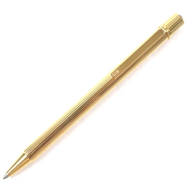 Must de Cartier Silver Ballpoint Pen in Silver from LuxUness