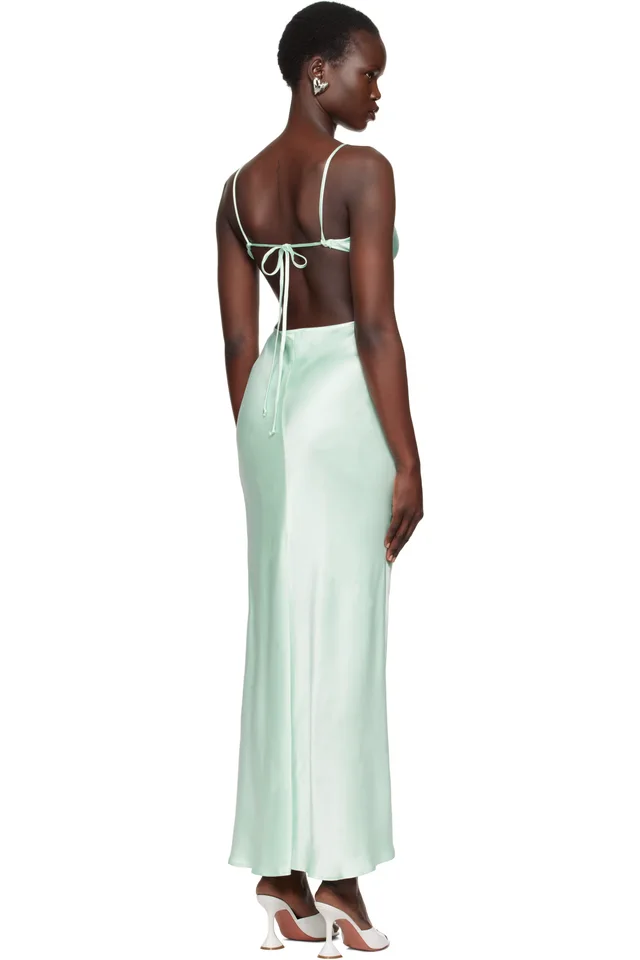 BEC + BRIDGE Green Cedar City Maxi Dress, photo 3 of 3 from SSENSE