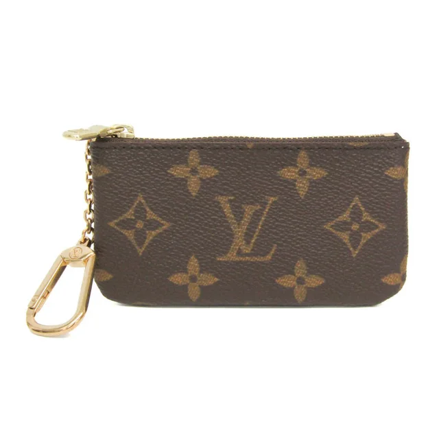 Louis Vuitton Key Pouch M62650 Men,Women Monogram Coin Purse/coin Case Brown in Brown Monogram from Elady