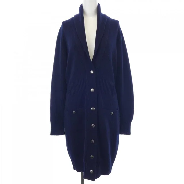 Chanel 08A 08 Long Cardigan in Cashmere from The Reluxe