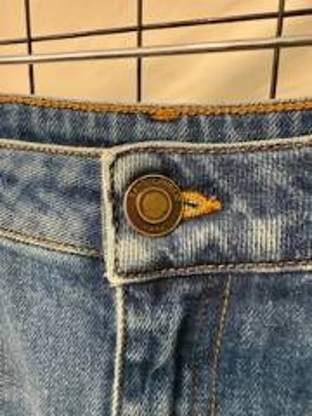 Saint Laurent Skinny Jeans Blue Size: S in Blue Denim from Oxfam Online Shop