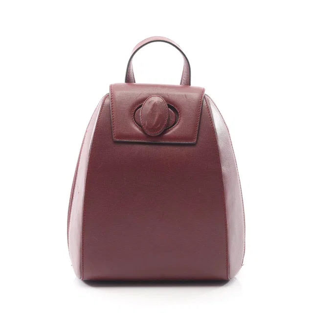 Cartier Must Line Leather Backpack in Leather from LuxUness