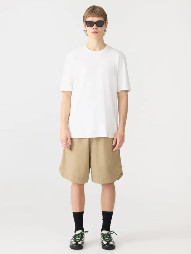 Bassike Cotton Twill Walk Short from bassike, photo 1 of 1