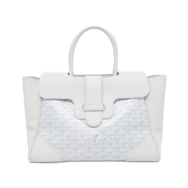 Goyard Saigon Tote Bag White in White Coated canvas from The Reluxe