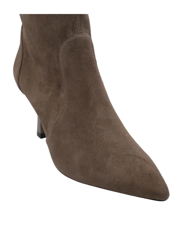 Stuart Weitzman Pointed-toe high-heeled ankle boots, photo 4 of 4 from SENSER