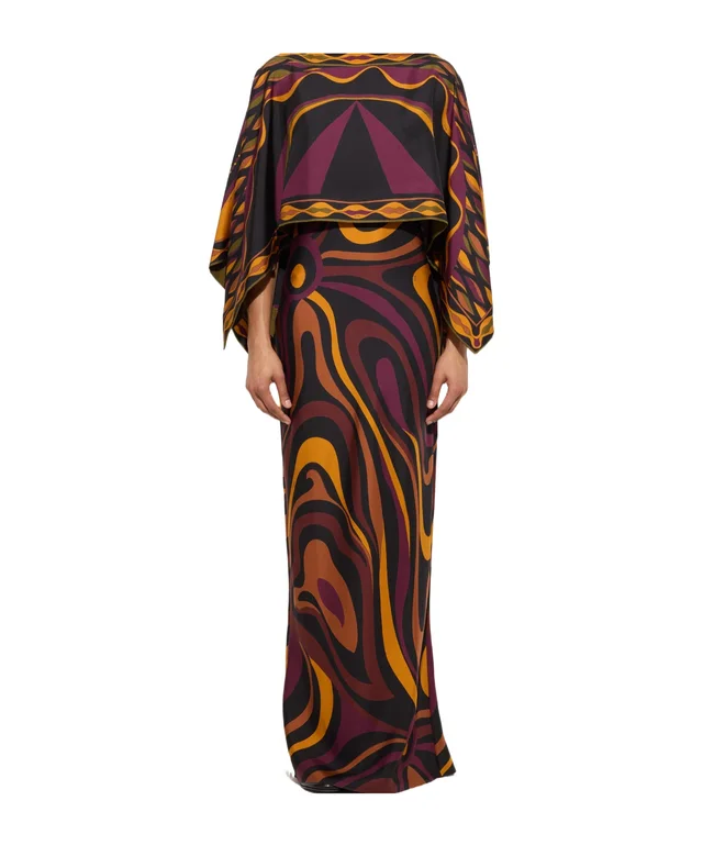 Emilio Pucci PUCCI All-Over Printed Maxi Dress, photo 2 of 5 from SENSER