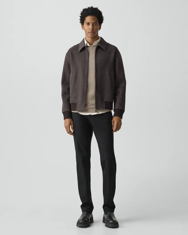 Theory Bomber Jacket in Atelier Wool, photo 6 of 7 from Theory