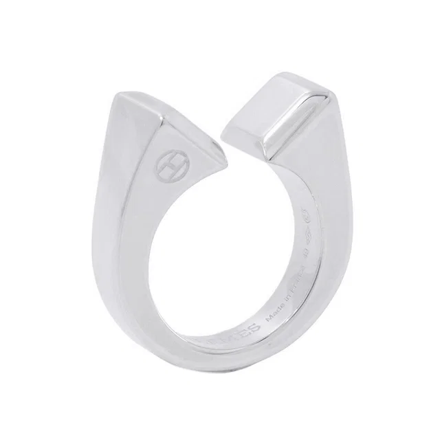 Hermès Crude Forge Ring Size GM/49/#9 SV925 from GALLERY RARE
