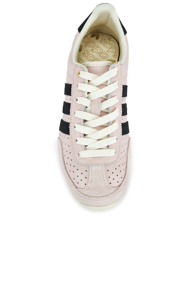 adidas Originals Japan Sneaker in Sand Pink, Core Black & Gold Metallic, photo 4 of 6 from REVOLVE (Canada)