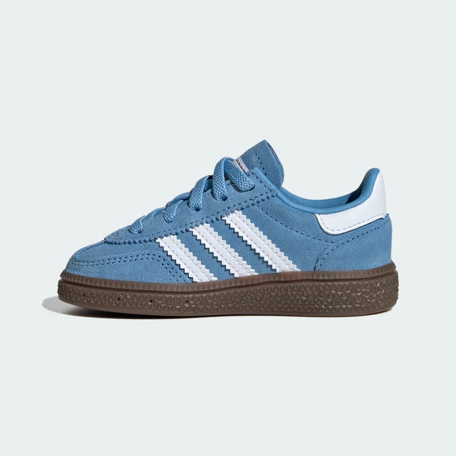 Adidas Handball Spezial Comfort Closure Elastic Lace Shoes Kids in Blue, photo 8 of 12 from adidas (US)