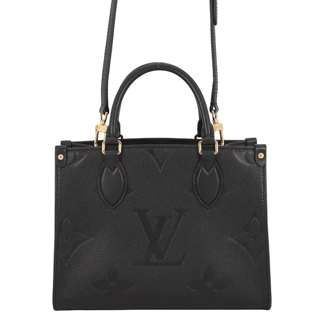 Louis Vuitton Onthego NoirM45653 Monogram Empreinte Leather Size PM in Leather from GALLERY RARE