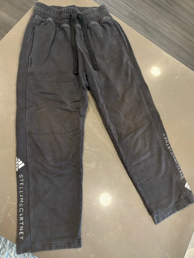 Stella McCartney Logo Sweatpants in black from Poshmark