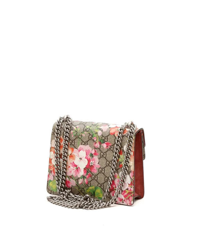Gucci GG Supreme Small Dionysus Blooms Bag in Suede from A Retro Tale, photo 3 of 8