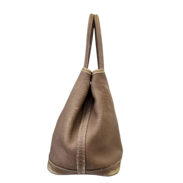 Hermès Garden PartyTPM Negonda Handbag in Beige Calfskin from LuxUness, photo 2 of 16