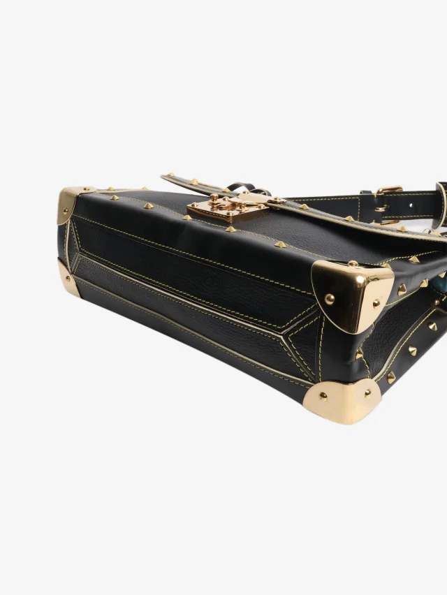 Louis Vuitton 2007 Black studded shoulder bag in Black Leather from Sign of the Times, photo 4 of 10