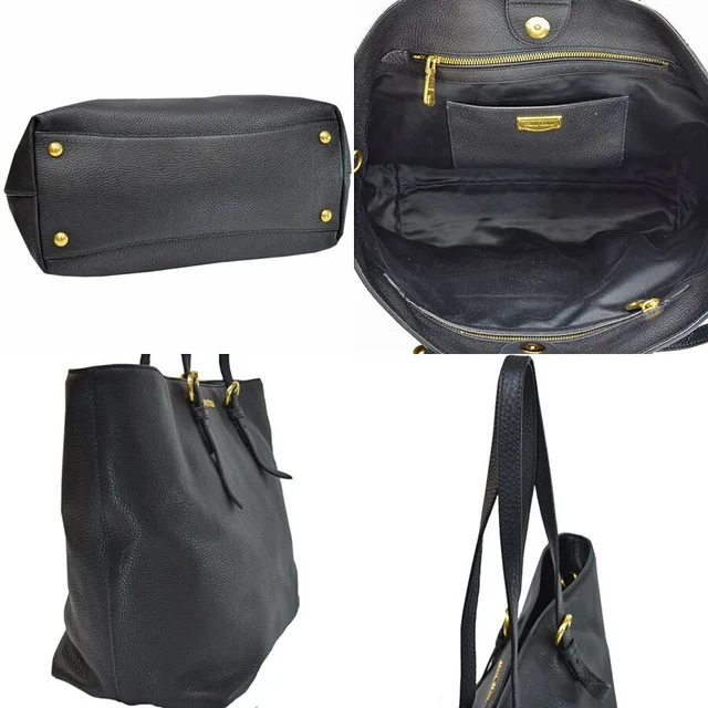 Miu Miu Metal Bag Black Leather Miu Gold Shoulder in black|gold Leather from Poshmark